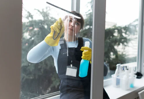 Nettoyage de vitres intérieures et extérieures à Chambon-la-Forêt
